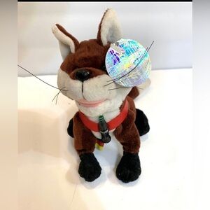 Vintage Coca-Cola Fanny The Fox Plush Germany 1998